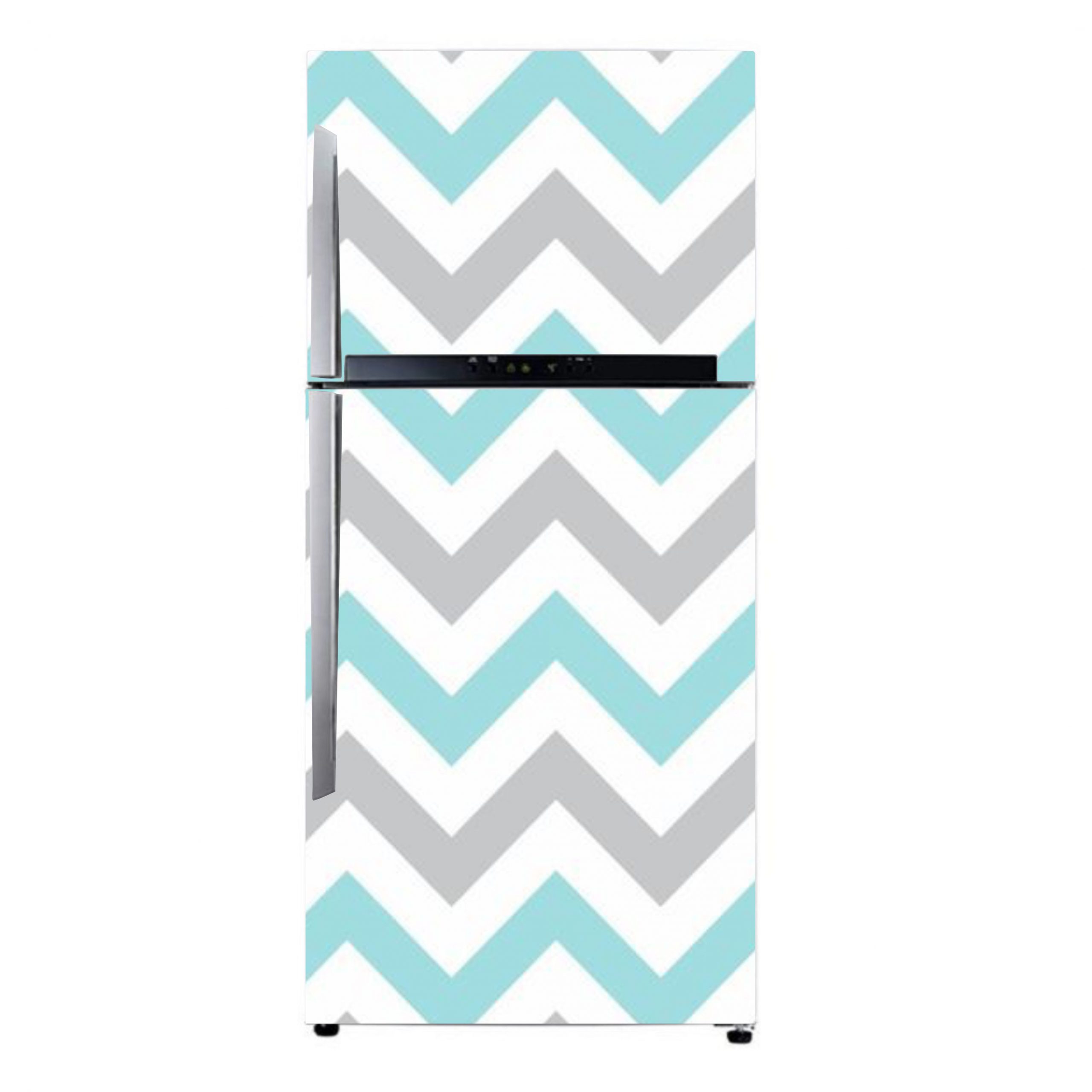 SKK0095 -Sticker Kulkas Zig Zag Motive 2