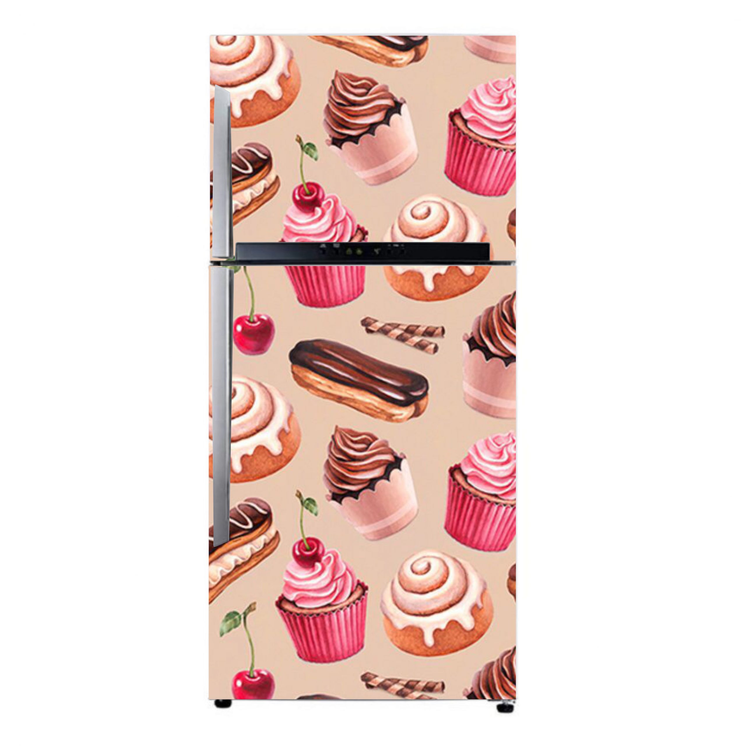 SKK0047 -Sticker Kulkas Cakes Motive 1
